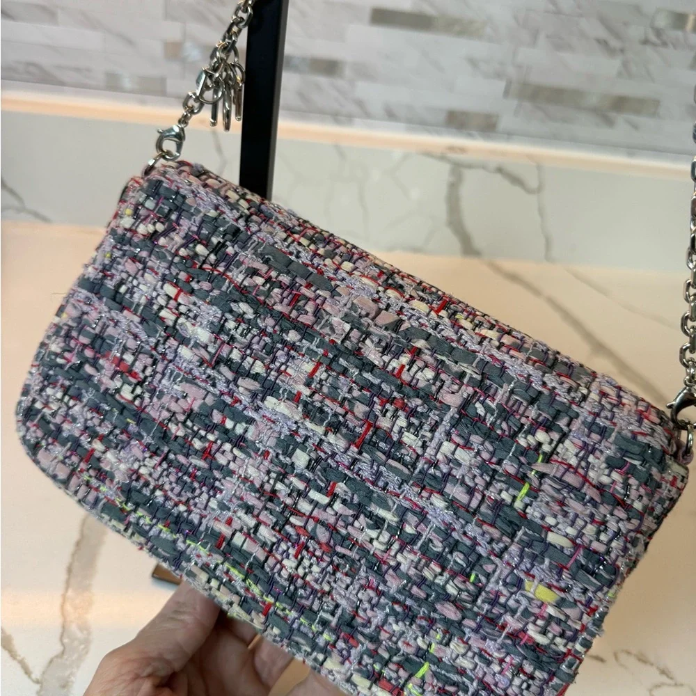 Christian Dior Limited Edition Tweed Miss Dior Clutch - Picture 8 of 16